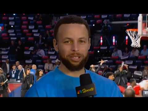 Steph Curry says he'll do 3 Point Contest next year and will try get Klay and Dame