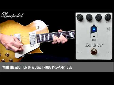 Hermida Audio Zendrive 2 Tung Sol 12AX7 Silver Lovepedal 2026 Tube Overdrive Boost Distortion image 3