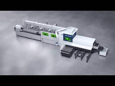 TRUMPF Laser Tube Cutting: TruLaser Tube 5000 fiber – Open machine design for best accessibility