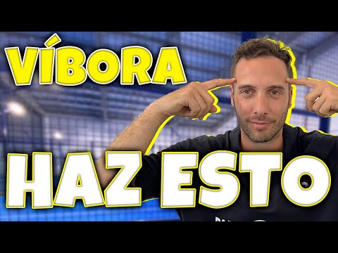 TUTORIAL VÍBORA PÁDEL - SUBE de NIVEL con este GOLPE y CONOCE sus TRUCOS