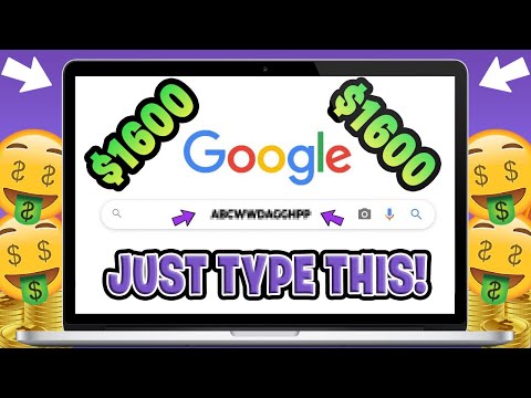, title : 'Type "This" On Google = Earn $1600+ (Just 30 MINS!) FREE Make Money Online | Branson Tay'
