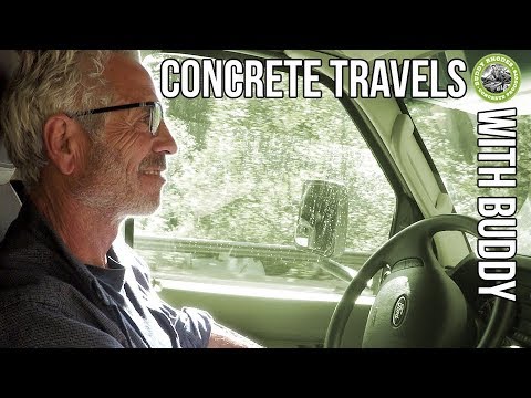 Concrete Travels With Buddy - Episode 1 - On The Way to the Mendo Mini