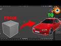 How To Model A Car In Blender 1 Setting Up The Blueprints