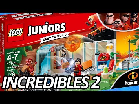 LEGO INCREDIBLES 2 The Great Home Escape (10761) 2018 Official Set Pictures レゴ