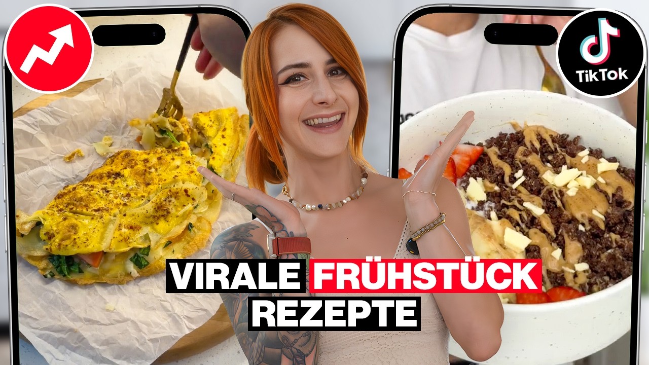Ich teste virale FRÜCHSTÜCK Rezepte von TikTok & Instagram