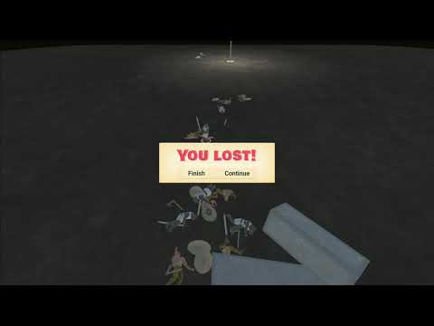 8 Crixus The Gaul in night vs all units - Animal Revolt Battle Simulator