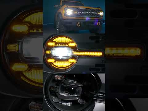 If you have a Ford Bronco, you NEED these headlights! 🔥❗