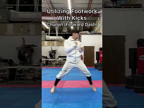 Utilizing Footwork with Kicks – Taekwondo Martial Arts Karate Kickboxing