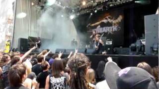 Unearth - Black hearts now reign - Live @ Gods of Metal 2010