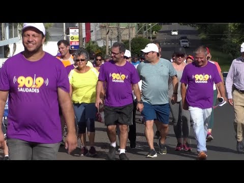 CAMINHADA DO BEM REVIGOROU AS ENERGIAS E FEZ BEM  AO CORAÇÃO E A ALMA DE QUEM PARTICIPOU  13 11 2018