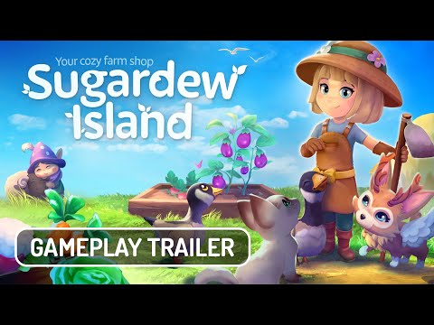 , title : 'Sugardew Island - Your cozy farm shop | Gameplay Trailer | Switch Game, PS5 & PC | Cozy farming Game'