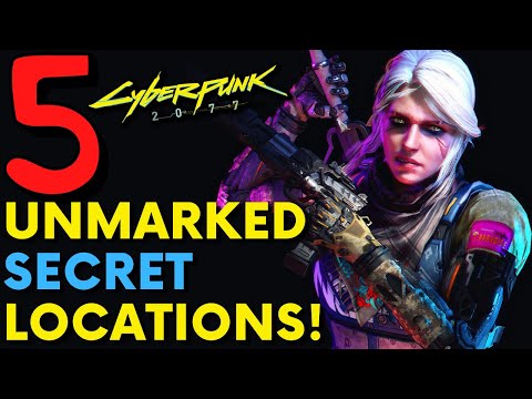 Cyberpunk 2077 - 5 Secret Locations! | Hidden Gems (Locations & Guide)