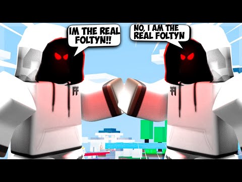 I Found A FAKE Foltyn SCAMMING People, So I 1v1'd Him.. (Roblox Bedwars)