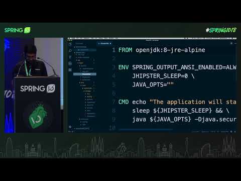 Spring Boot 2 in JHipster by Sendil Kumar @ Spring I/O 2018