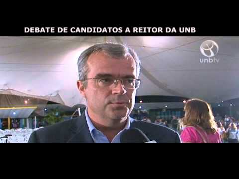 Último debate entre os candidatos a reitor(a) da UnB