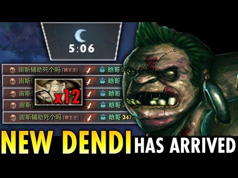 This Game is GG since 5mns!! NEW Dendi Pudge has arrived! Rip 12x Times Deleted Storm | Genius Pudge