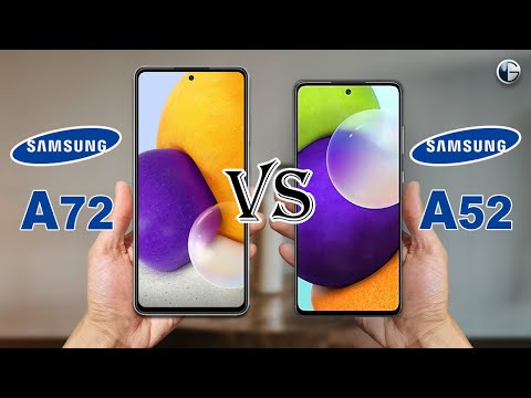 SAMSUNG Galaxy A72 vs SAMSUNG Galaxy A52 || Full Specs Comparison