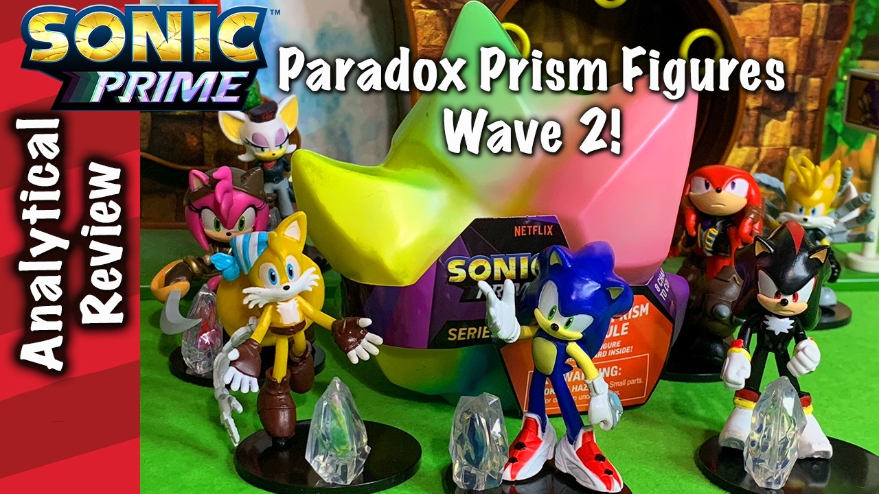 Paradox Prism Wave 2! Sonic Prime Mystery Figures