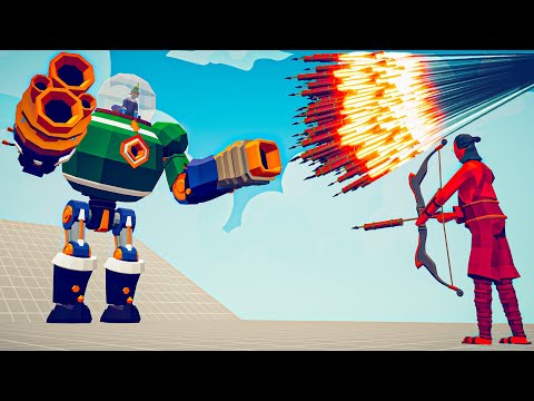 JOLLY BOT vs EVERY GOD - Totally Accurate Battle Simulator TABS