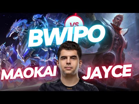 BWIPO | MAOKAI VS JAYCE | TOP GAMEPLAY | Patch 13.13 / Season 13 | #LeagueofLegends