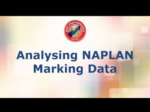 Best Performance Tutorial - Analysing NAPLAN Data