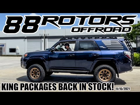 TOYOTA 4RUNNER DOBINSONS, BILSTEIN, ICON, AND KING SUSPENSION