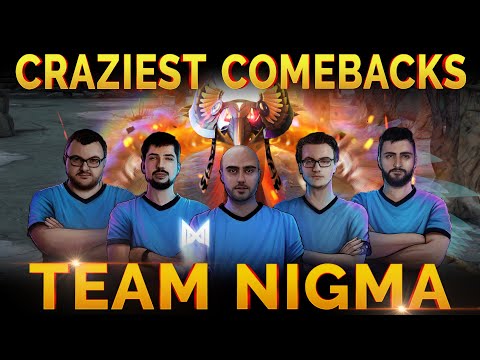 Nigma's (ex-Liquid) CRAZIEST COMEBACKS AND MOST UNEXPECTED WINS in Dota 2 History - Vol 01