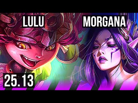 LULU & Tristana vs MORGANA & Lux (SUP) | NA Challenger | 25.13