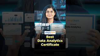 Best Data Analytics Certifications 2026 | Data Analytics Certification Course | #Shorts #Simplilearn