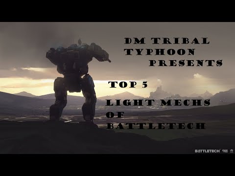 Top 5 LIGHT mechs of Battletech