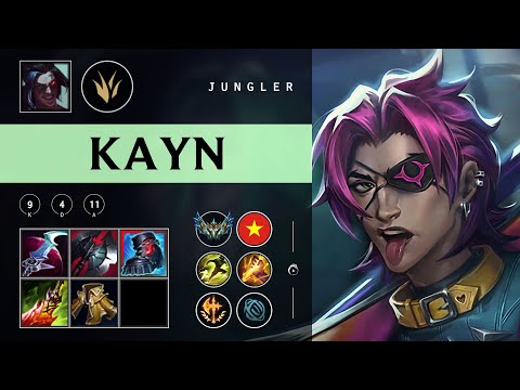 Kayn Jungle vs Dr. Mundo - VN Challenger Patch 25.22