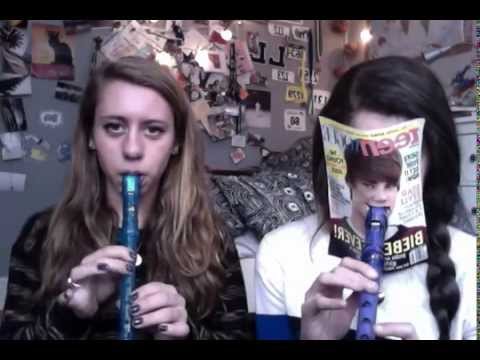 Justin Bieber "Baby"- The Most Popular Girls recorder cover