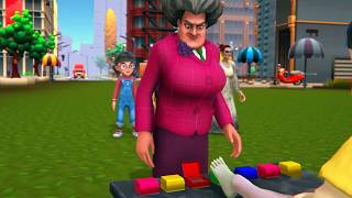 Scary Teacher 3D | Squid Game False Toenails Challenge | Survival | Cartoon Series | Z&K Global