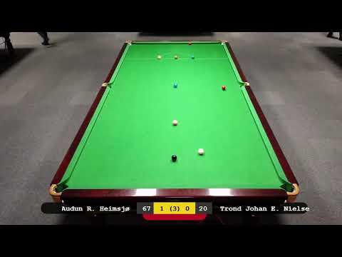 Direktesending fra Stord Snookerklubb