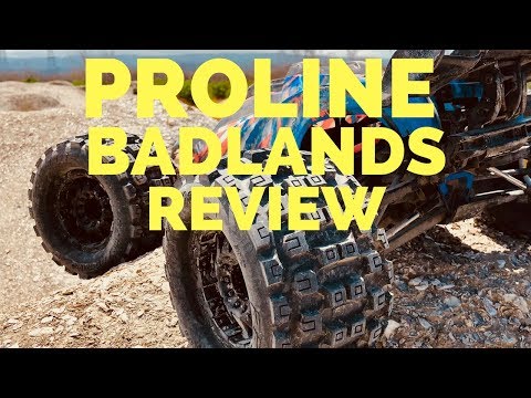 Proline Badlands Review MX38 Tires On Traxxas ERevo 2.0 VXL