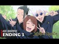 Jujutsu Kaisen - Ending 3 【Akari】 4K 60FPS Creditless | CC