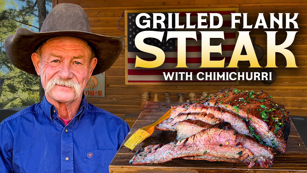 Steak Lovers’ Favorite: Flank Steak with Fresh Chimichurri