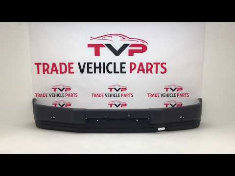 Fits Ford Transit Mk5 1995-2000 Front Bumper No Pdc Or Washer Holes Black Textured video