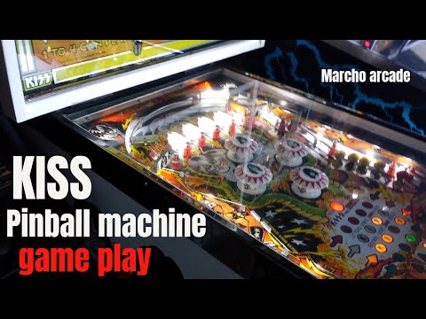 Bally Pinball Machine KISS 1978 PINBALL  -  game play