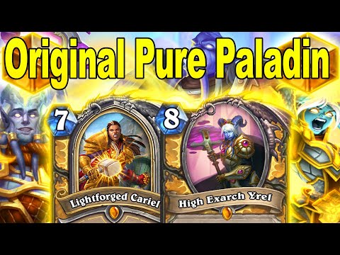 The Original Pure Paladin Deck From 2019! How Strong Is It In 2023 Festival of Legends | Hearthstone