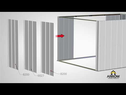 How to: Assembling an Arrow Newport Shed