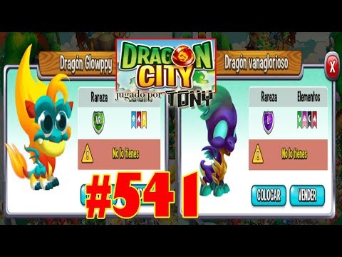 Dragon City "Capítulo 541 - El Dragón Glowppy y Dragón Vanaglorioso" por Tony