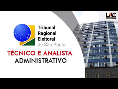 Curso Online  - TRE SP 2016 - Técnico e Analista Administrativo