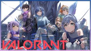 【VALORANT】しょーだうんチーム練習するよお～！！【ぶいすぽ/花芽なずな】