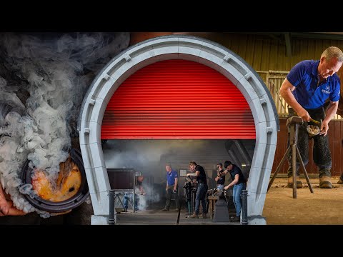The master farrier keeping horses swift and sure-footed at the Irish Derby