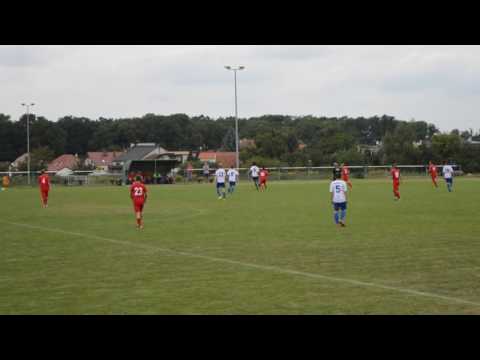 Bramki z pierwszej połowy meczu Jadwiżański KS - Olimpia Poznań (0:30)