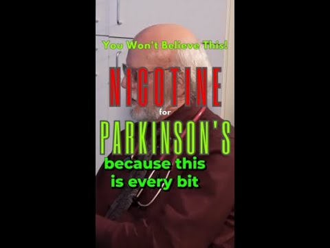WAS bewirkt Nikotin bei Parkinson?!?!