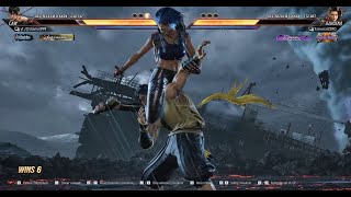 #tekken8  Te expusiste! "Azucena Players" 9° Batalla SamuraiZERO