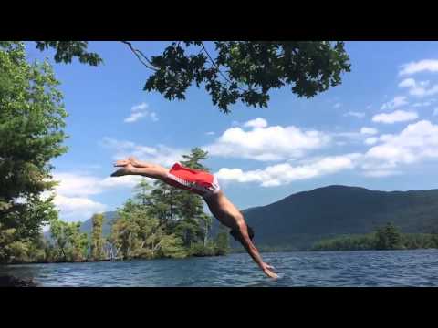 Lake goerge cliff diving Qusai Faraj