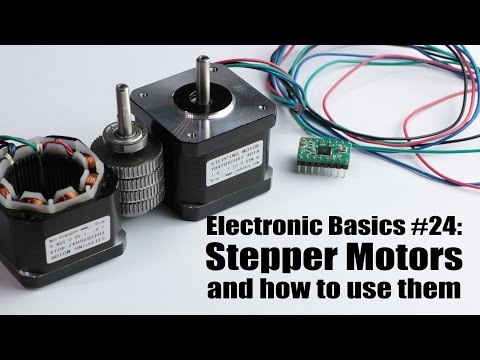 Work demonstration of stepper motor drives